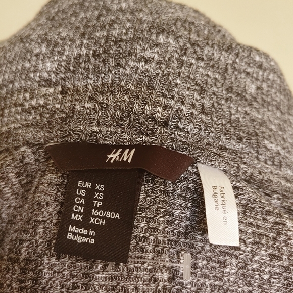 H&M Light Grey Melange Cardigan size XS‎ - Picture 7 of 8